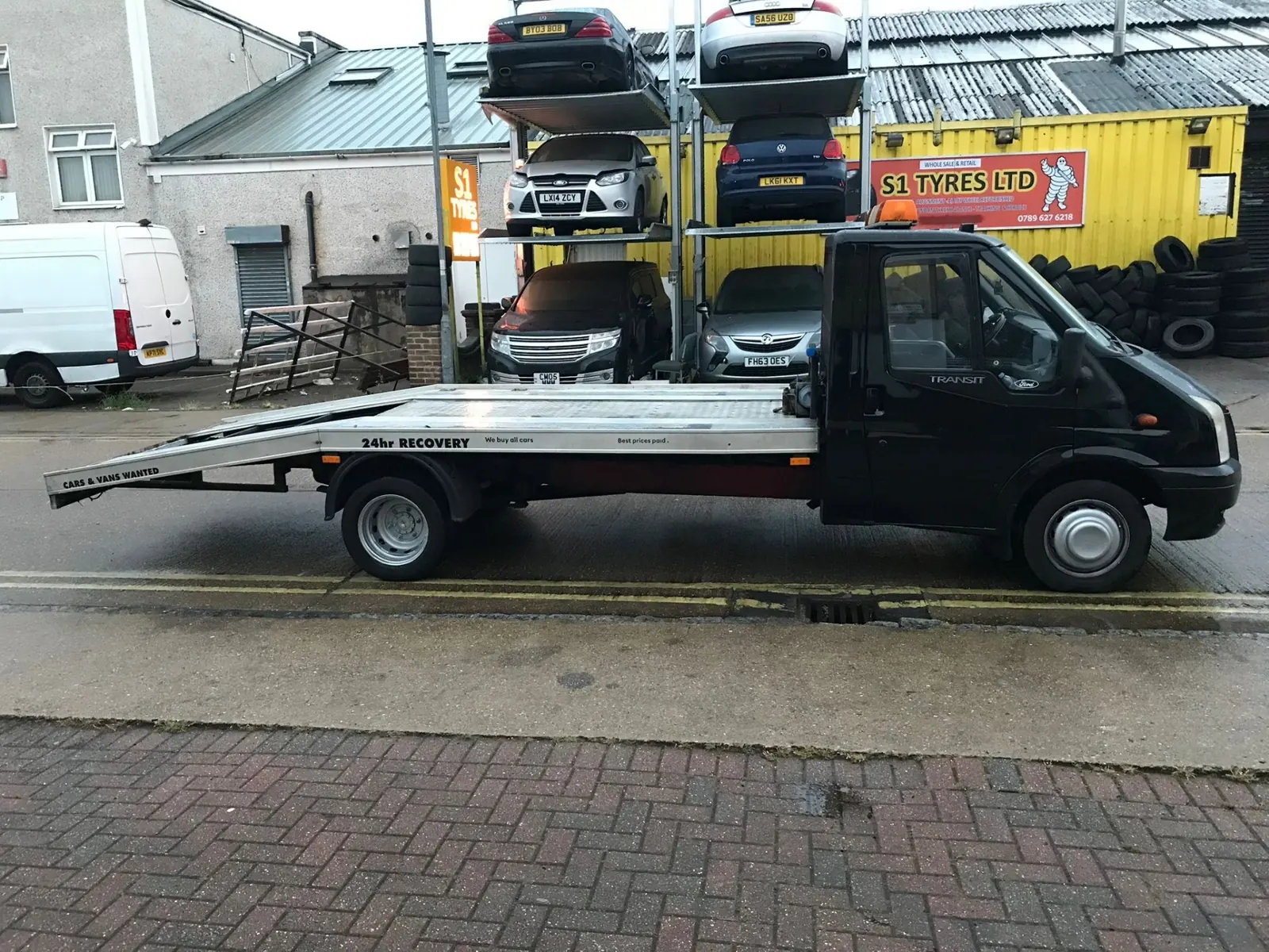 OSR recovery truck loading bed