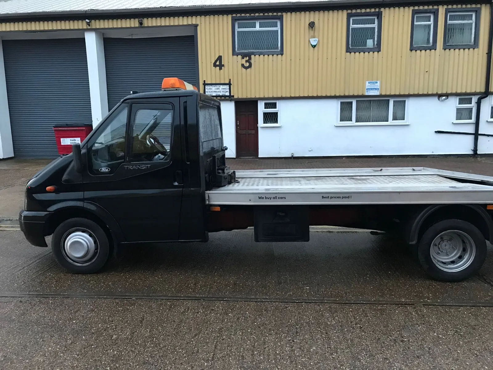 OSR recovery truck side